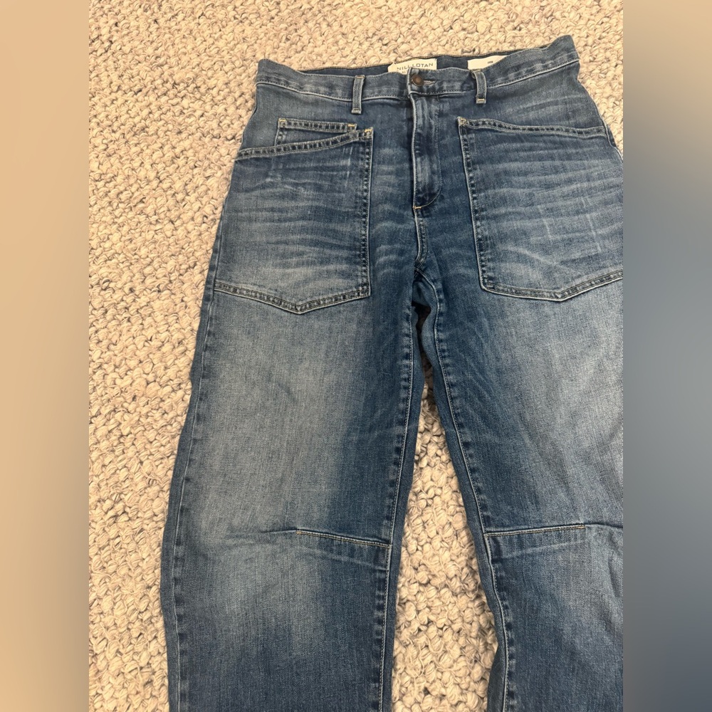 Nili Lotan Shon Barrel Jeans - Picture 6 of 16